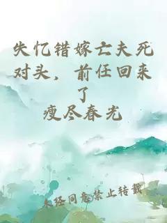 失憶錯(cuò)嫁亡夫死對(duì)頭，前任回來(lái)了