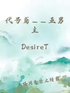 代號(hào)鳶——五男主